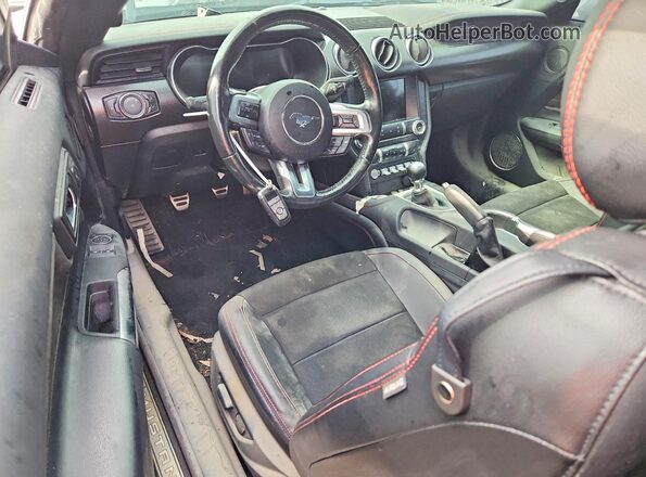 1FA6P8CF1L5175634 2020 FORD MUSTANG Серебряный Вид панели приборов