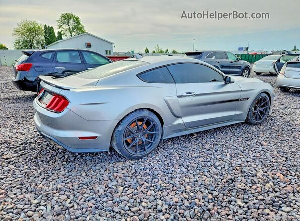 1FA6P8CF1L5175634 2020 FORD MUSTANG Серебряный Задняя правая четверть