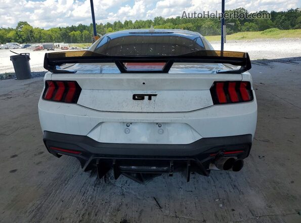 1FA6P8CF1R5420554 2024 FORD MUSTANG White Widok z tyłu