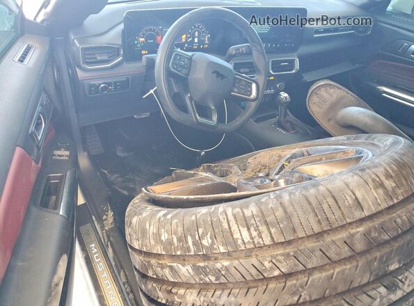 1FA6P8CF1R5420554 2024 FORD MUSTANG White Widok deski rozdzielczej