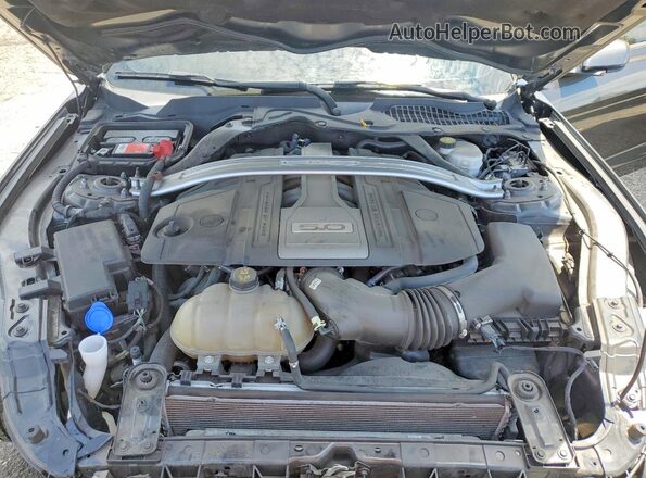 1FA6P8CF2L5124692 2020 FORD MUSTANG Gray უკანა სალონის ხედი