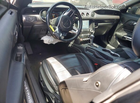 1FA6P8CF2L5124692 2020 FORD MUSTANG Gray წინა პანელის ხედი