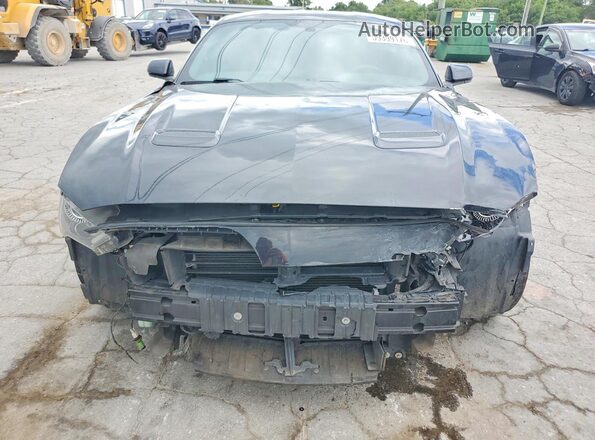 1FA6P8CF2L5181359 2020 FORD MUSTANG Black Вид спереду