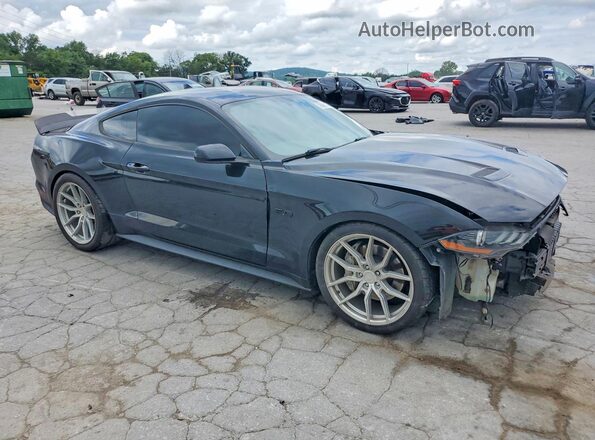 1FA6P8CF2L5181359 2020 FORD MUSTANG Black Передня права чверть