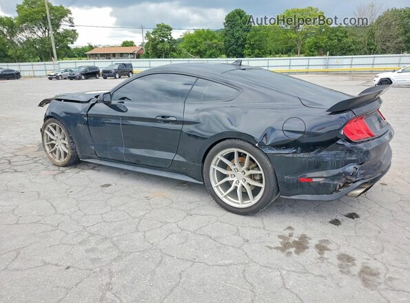 1FA6P8CF2L5181359 2020 FORD MUSTANG Black Задня ліва чверть
