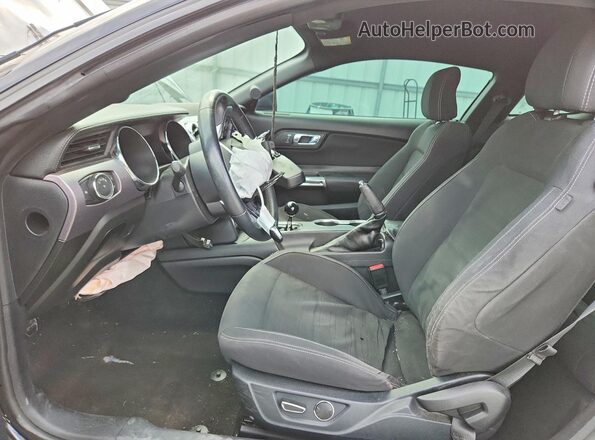 1FA6P8CF3G5260383 2016 FORD MUSTANG Black Vista interior delantera