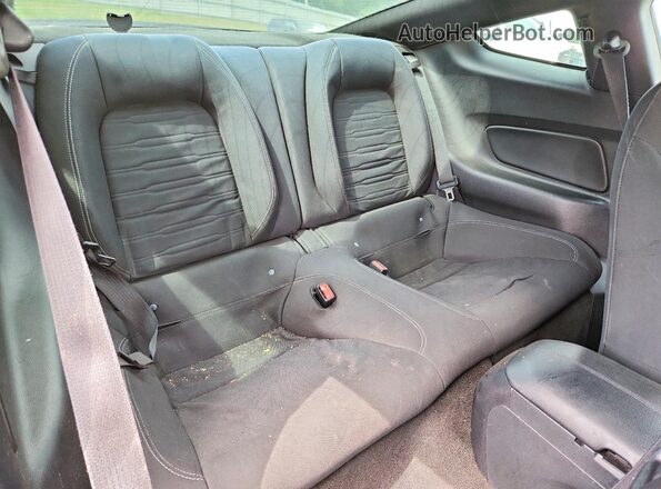 1FA6P8CF3G5260383 2016 FORD MUSTANG Black Vista de los asientos traseros