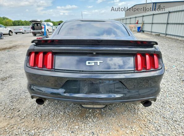 1FA6P8CF3G5260383 2016 FORD MUSTANG Black Vista trasera