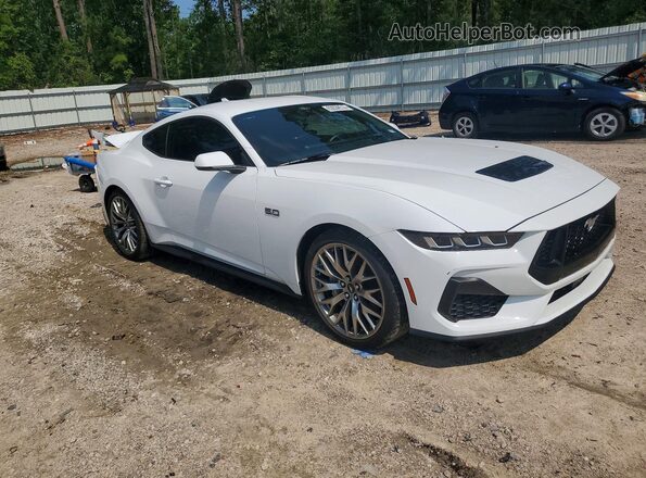 1FA6P8CF3R5430793 2024 FORD MUSTANG White Front right