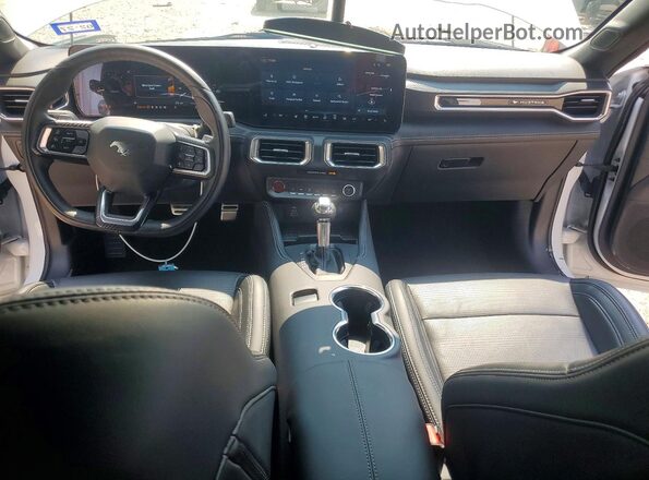 1FA6P8CF3R5430793 2024 FORD MUSTANG White Dashboard view