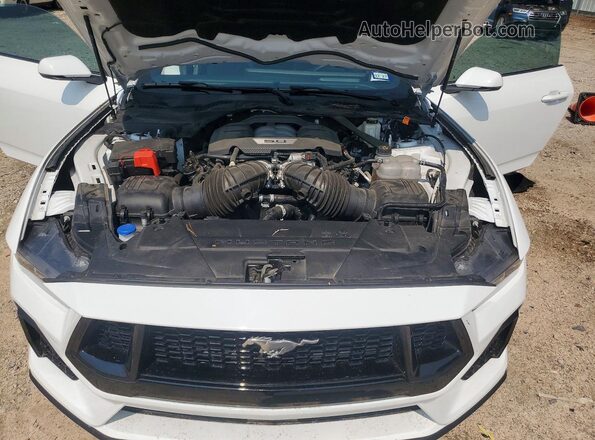 1FA6P8CF3R5430793 2024 FORD MUSTANG White Rear interior view