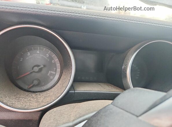 1FA6P8CF4J5137991 2018 FORD MUSTANG Black Սարքավորումների վահանակի տեսք