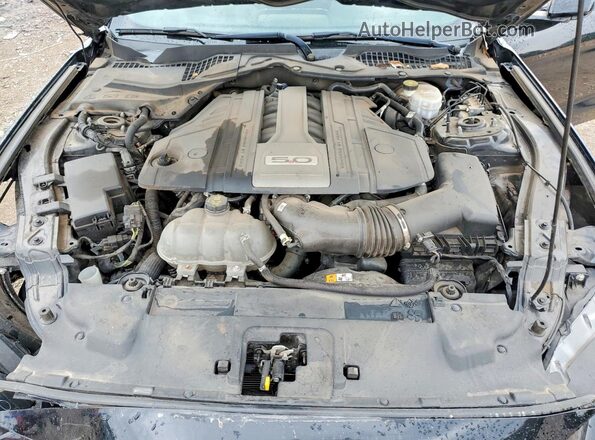 1FA6P8CF4J5137991 2018 FORD MUSTANG Black Սալոնի հետևի տեսք