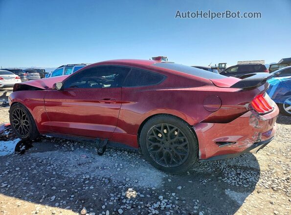 1FA6P8CF4L5146841 2020 FORD MUSTANG Burgundy Tył lewy
