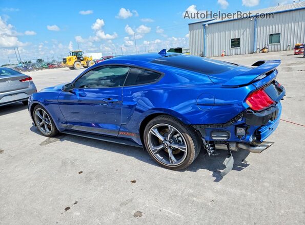 1FA6P8CF4N5126902 2022 FORD MUSTANG Blue Tył lewy