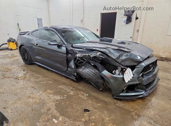 1FA6P8CF5G5327145 2016 FORD MUSTANG Charcoal Առջևի աջ