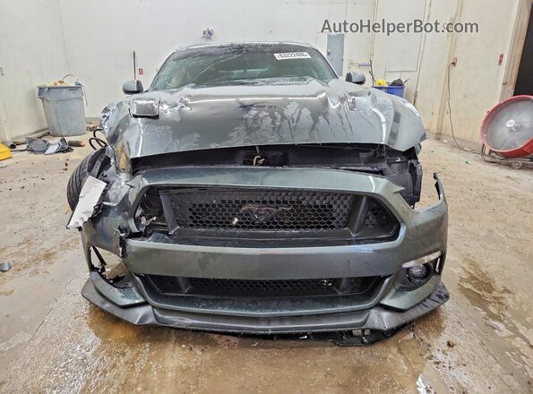 1FA6P8CF5G5327145 2016 FORD MUSTANG Charcoal Դիմացի տեսք