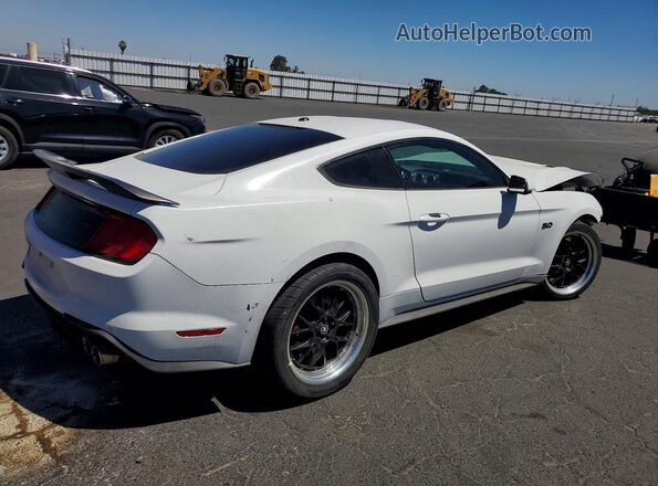 1FA6P8CF5L5114240 2020 FORD MUSTANG White Задня права чверть