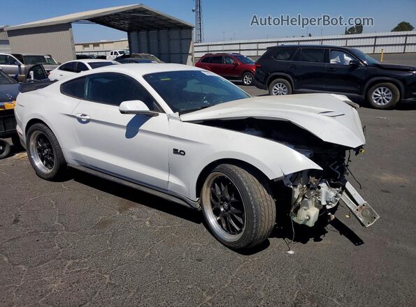 1FA6P8CF5L5114240 2020 FORD MUSTANG White Передня права чверть