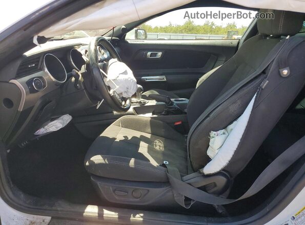 1FA6P8CF5L5114240 2020 FORD MUSTANG White Вид салону спереду