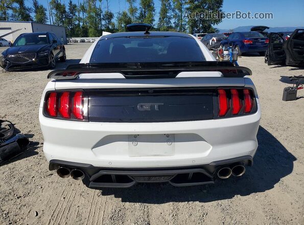 1FA6P8CF6L5142077 2020 FORD MUSTANG White Rear view