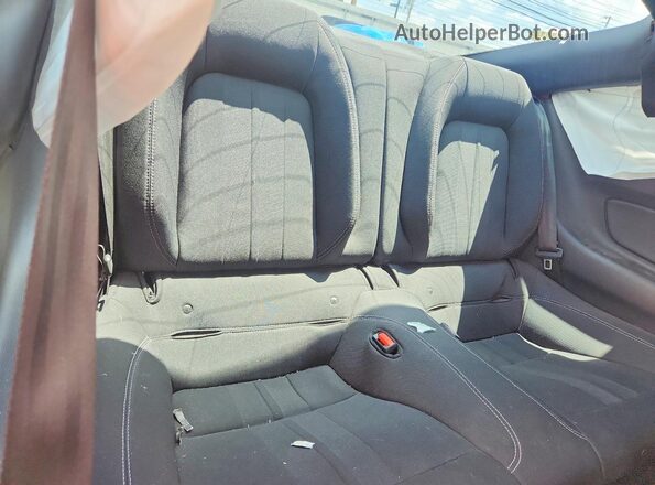 1FA6P8CF6M5157020 2021 FORD MUSTANG Gray უკანა სავარძლების ხედი