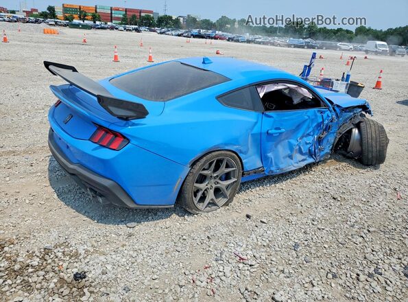 1FA6P8CF6S5419020 2025 FORD MUSTANG Синий Задняя правая четверть