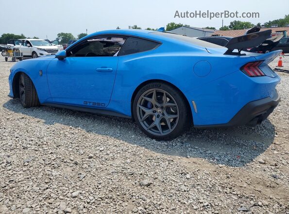 1FA6P8CF6S5419020 2025 FORD MUSTANG Синий Задняя левая четверть