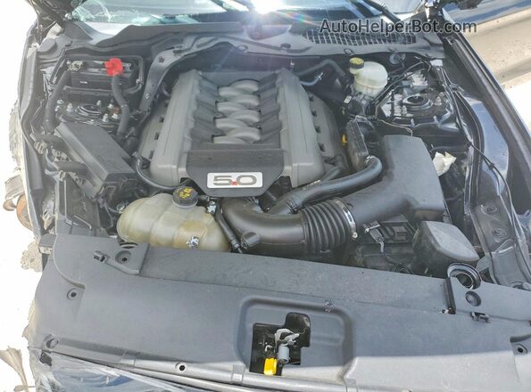 1FA6P8CF7H5280962 2017 FORD MUSTANG Black Vista interior trasera