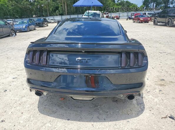 1FA6P8CF7H5280962 2017 FORD MUSTANG Black Vista trasera