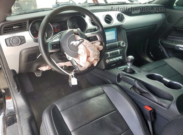 1FA6P8CF7H5280962 2017 FORD MUSTANG Black Vista del salpicadero