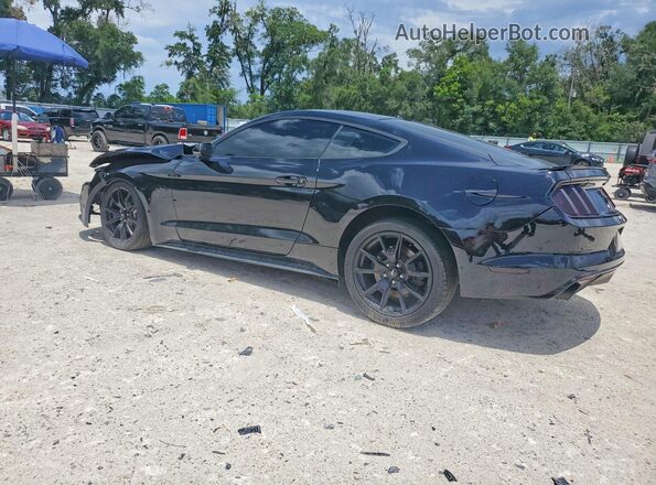 1FA6P8CF7H5280962 2017 FORD MUSTANG Black Trasero izquierdo