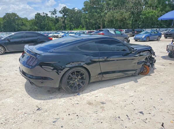 1FA6P8CF7H5280962 2017 FORD MUSTANG Black Trasero derecho