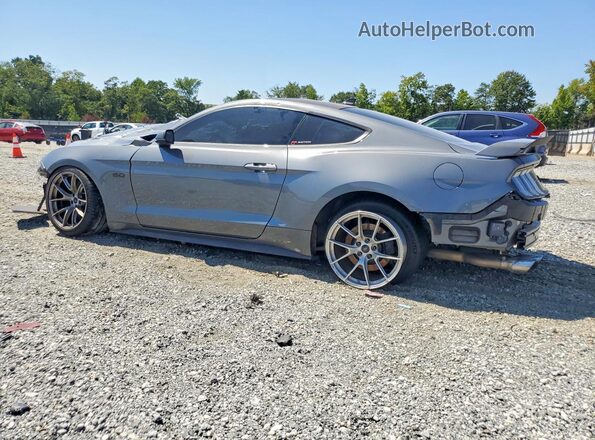 1FA6P8CF7N5130765 2022 FORD MUSTANG Серый Задняя левая четверть