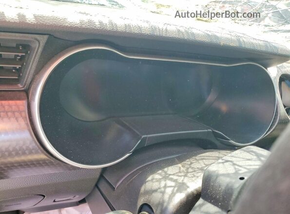 1FA6P8CF7N5130765 2022 FORD MUSTANG Серый Вид щитка приборов