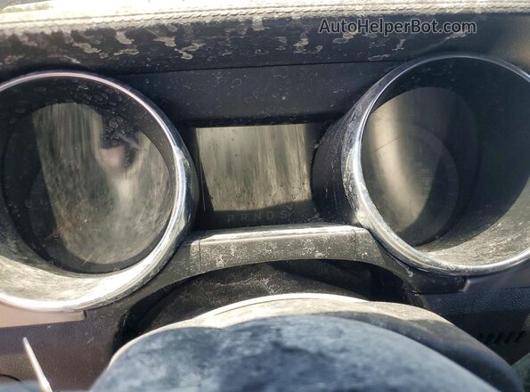 1FA6P8CF7N5134993 2022 FORD MUSTANG Black Սարքավորումների վահանակի տեսք