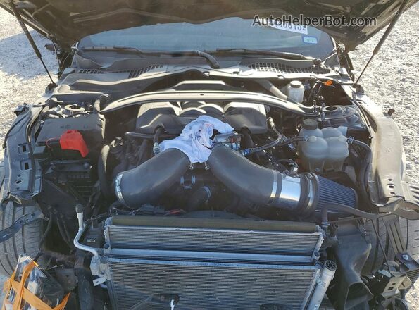 1FA6P8CF7S5414909 2025 FORD MUSTANG Black Widok wnętrza z tyłu
