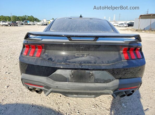 1FA6P8CF7S5414909 2025 FORD MUSTANG Black Widok z tyłu