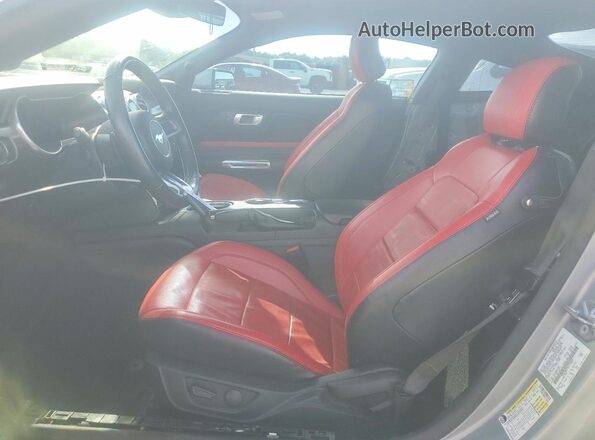1FA6P8CF9L5170939 2020 FORD MUSTANG Gray Widok wnętrza z przodu