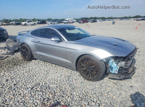 1FA6P8CF9L5170939 2020 FORD MUSTANG Gray Przód prawy