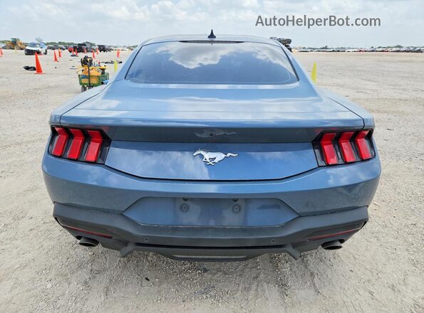 1FA6P8TH0R5111613 2024 FORD MUSTANG Синий Вид сзади