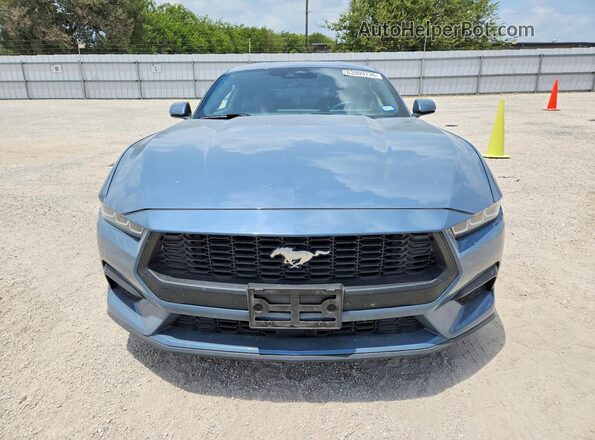 1FA6P8TH0R5111613 2024 FORD MUSTANG Синий Вид спереди