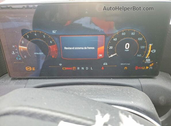 1FA6P8TH0S5118003 2025 FORD MUSTANG Silver Instrument cluster view