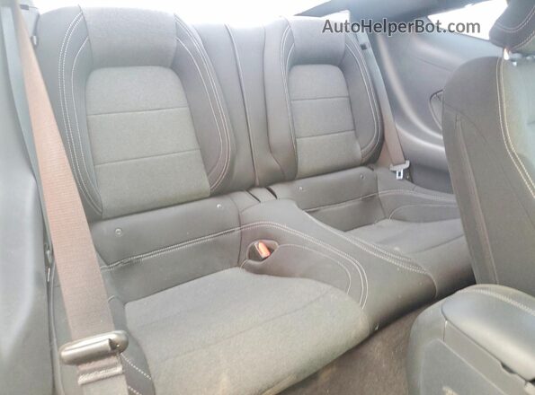 1FA6P8TH0S5118003 2025 FORD MUSTANG Silver Rear seats view