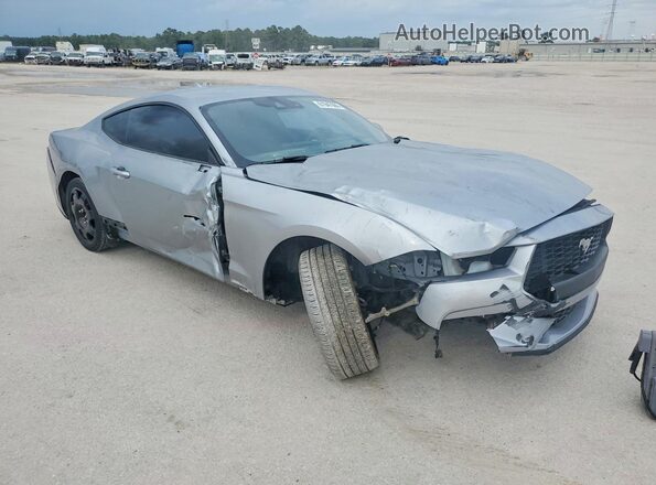 1FA6P8TH0S5118003 2025 FORD MUSTANG Silver Front right