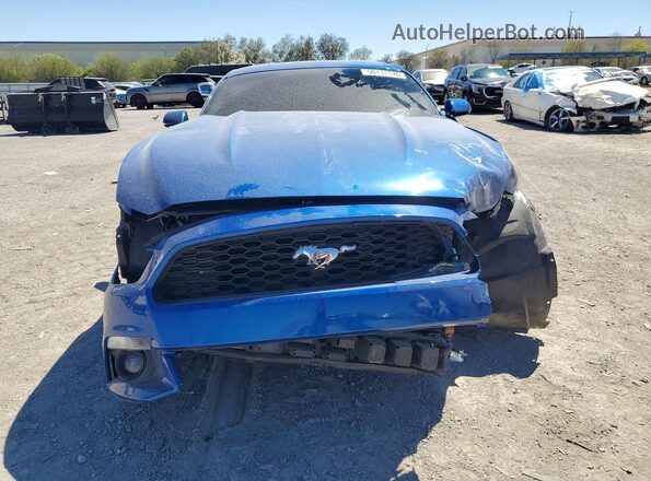 1FA6P8TH1H5333950 2017 FORD MUSTANG Blue Front view