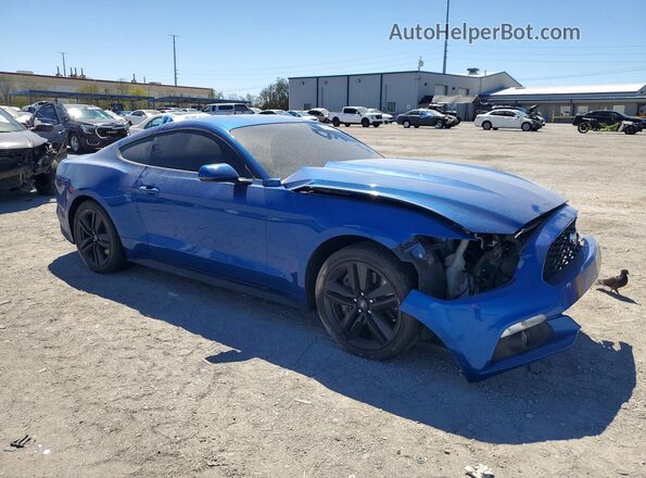 1FA6P8TH1H5333950 2017 FORD MUSTANG Blue Front right