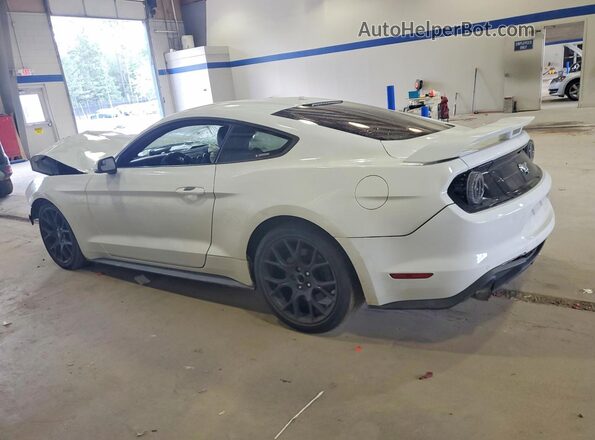 1FA6P8TH2J5106191 2018 FORD MUSTANG White Հետևի ձախ