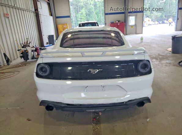 1FA6P8TH2J5106191 2018 FORD MUSTANG White Հետևի տեսք