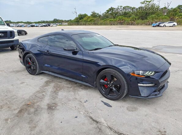 1FA6P8TH2M5113260 2021 FORD MUSTANG Blue Առջևի աջ